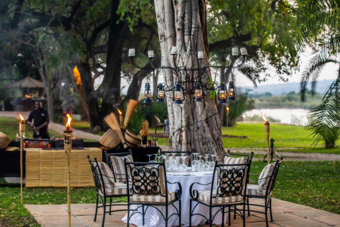 The Royal Livingstone Hotel by Anantara Presents Unforgettable Outdoor Dining Experiences